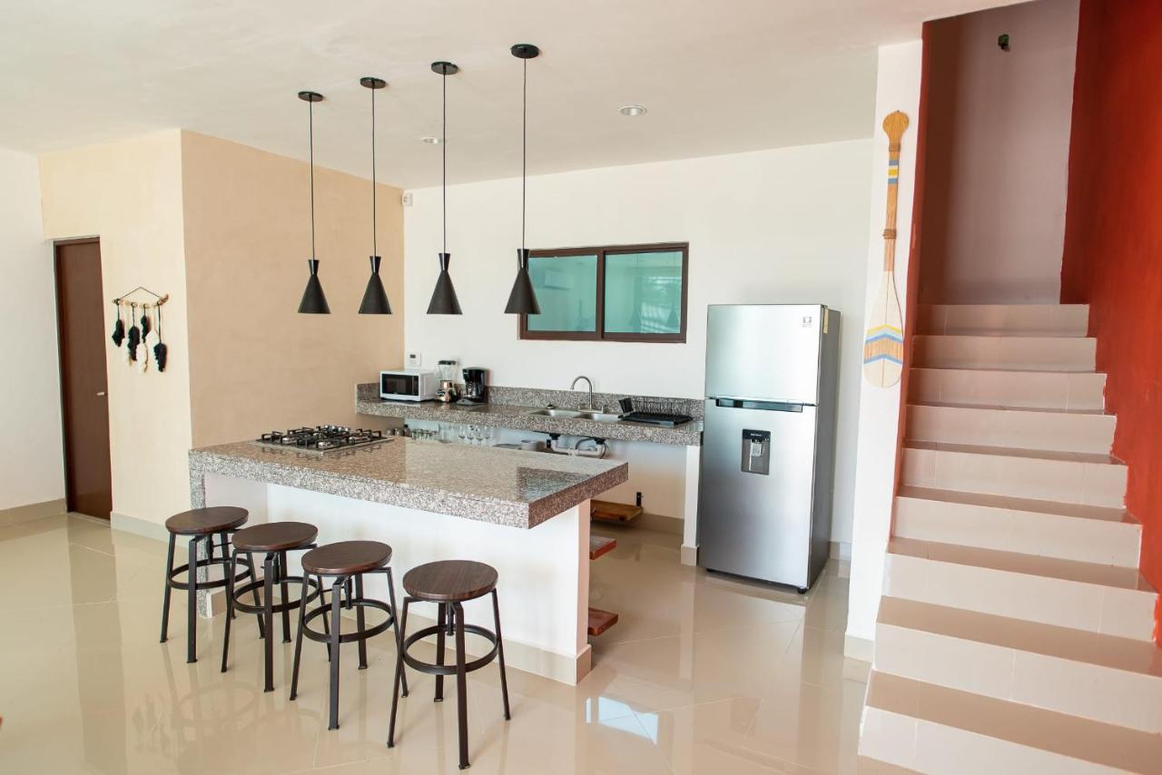 97982 New Modern Villa, Private Pool, High Internet Speed, 2 Blocks From The Beach Chicxulub Exterior photo