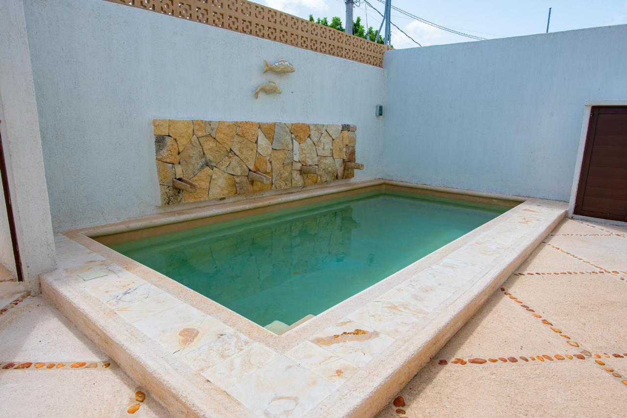 97982 New Modern Villa, Private Pool, High Internet Speed, 2 Blocks From The Beach Chicxulub Exterior photo