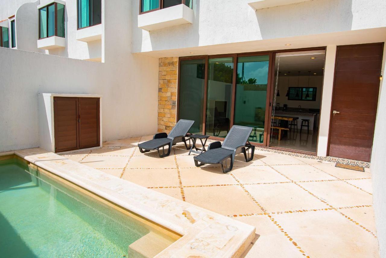 97982 New Modern Villa, Private Pool, High Internet Speed, 2 Blocks From The Beach Chicxulub Exterior photo