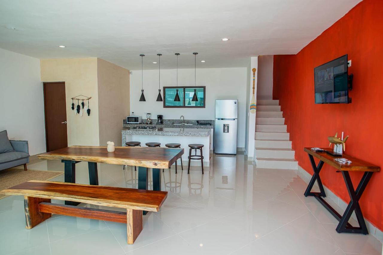 97982 New Modern Villa, Private Pool, High Internet Speed, 2 Blocks From The Beach Chicxulub Exterior photo
