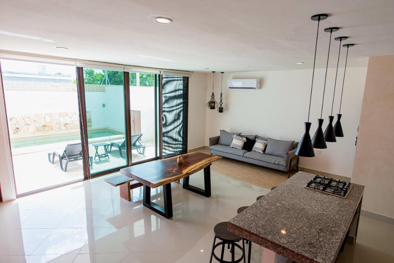 97982 New Modern Villa, Private Pool, High Internet Speed, 2 Blocks From The Beach Chicxulub Exterior photo