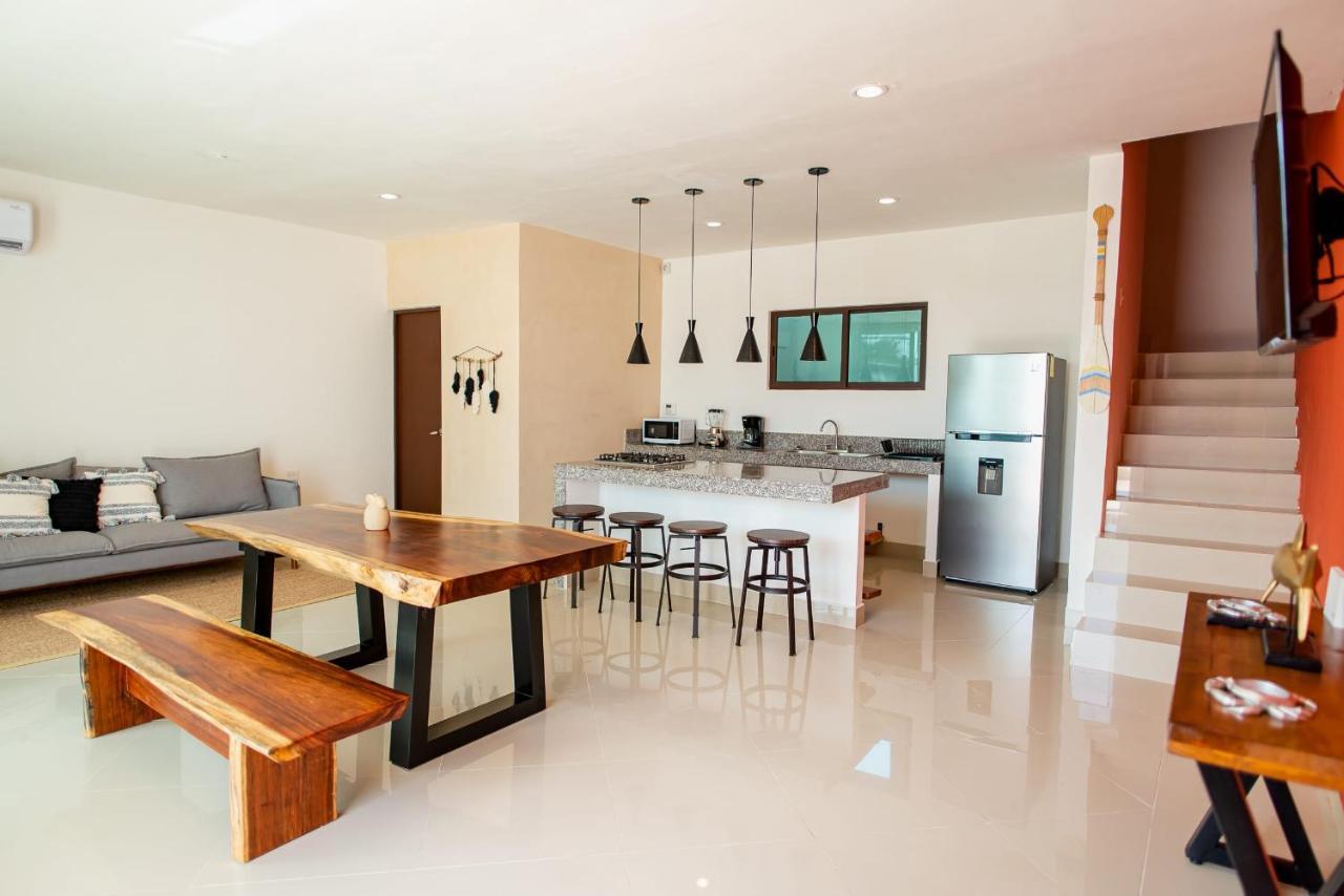 97982 New Modern Villa, Private Pool, High Internet Speed, 2 Blocks From The Beach Chicxulub Exterior photo